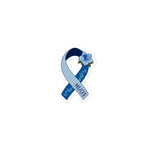ME/CFS Warrior Sticker | Raise Awareness and Embrace Strength with the Myalgic Encephalomyelitis Ribbon