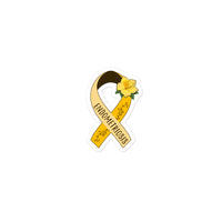 Endometriosis Warrior Sticker | Raise Awareness and Stand Strong with the Endometriosis Ribbon