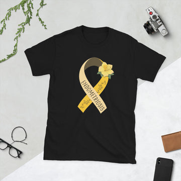 Endometriosis Warrior T-Shirt | Raise Awareness and Stand Strong with the Endometriosis Ribbon