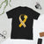 Childhood Cancer Warriors T-Shirt with Childhood Cancer Awareness Ribbon