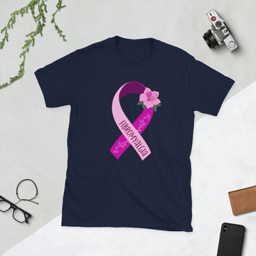 Fibromyalgia Warrior T-Shirt | Raise Awareness and Stand Strong with the Fibromyalgia Ribbon